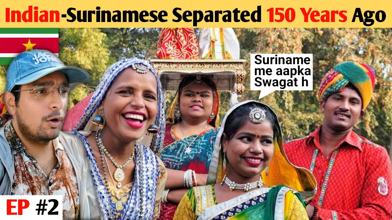 Amazing Indo-Surinamese 15000 KM Away from India 🇸🇷😱