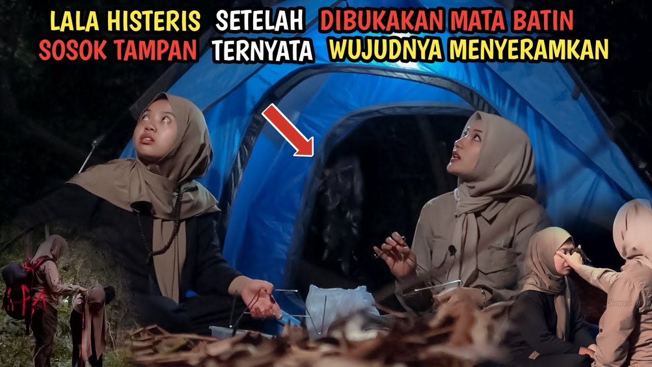 SOLO CAMPING HORROR : NEKAT BUKA MATA BATHIN LALA MALAH BERUJUNG FATAL ‼️PINGSAN DITENGAH HUTAN