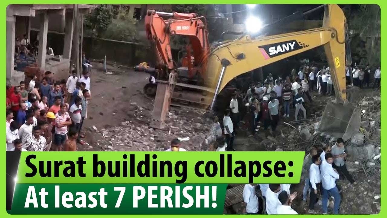 Surat residential building collapse: At least 7 lose their lives
