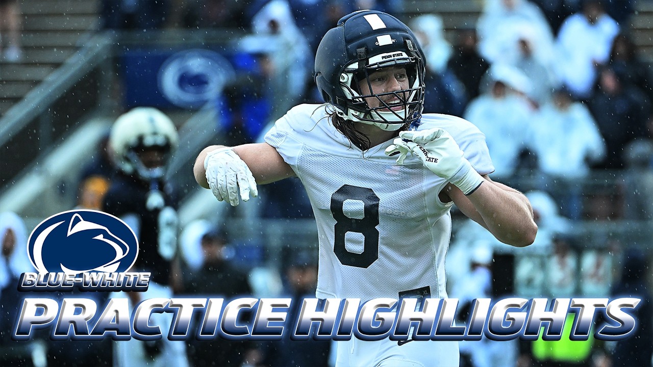 Penn State Blue-White Practice Highlights