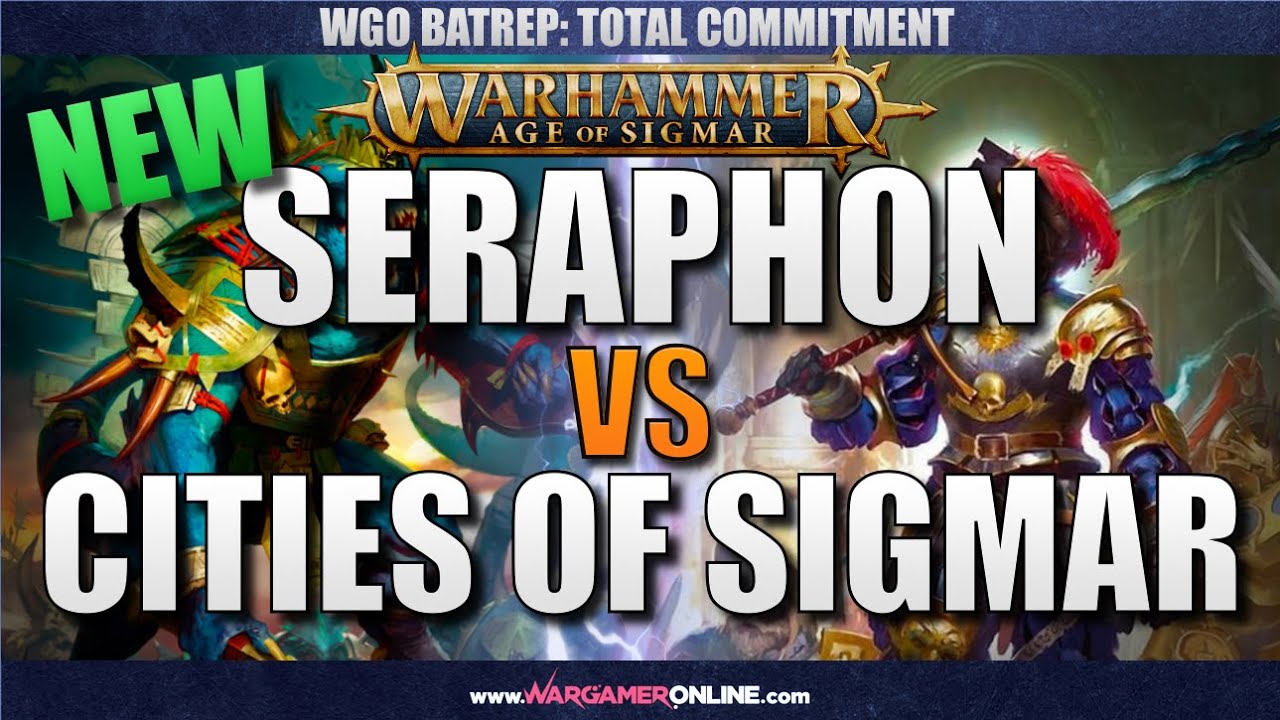 BATREP: NEW Seraphon vs Cities of Sigmar, Age of Sigmar Battle Report, AOS Batrep
