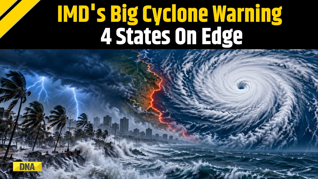 Cyclone Alert News: 'Deep Depression Forming In Bay Of Bengal' Heavy Rain Alert In 4 States By IMD