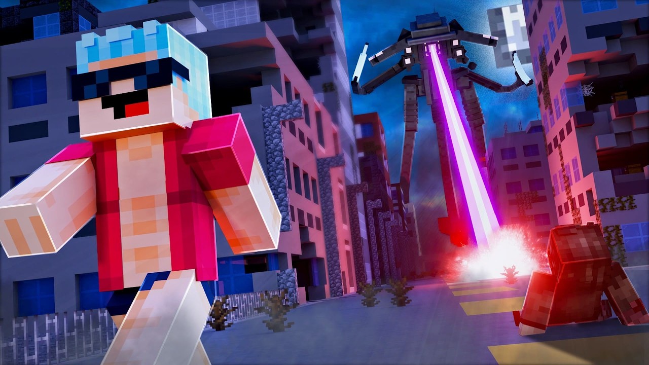 Survivre à L'INVASION ALIEN la Plus DANGEREUSE de Minecraft
