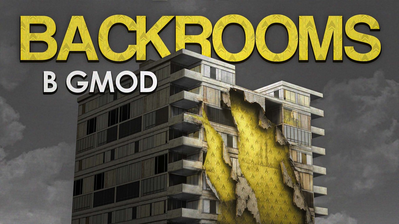 Я ПЕРЕНЕС GARRY'S MOD в BACKROOMS в стиле Kane Pixels