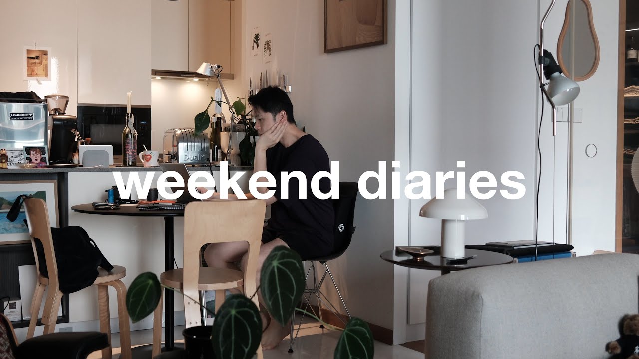 work from home routine, productive day | weekend diaries [special]