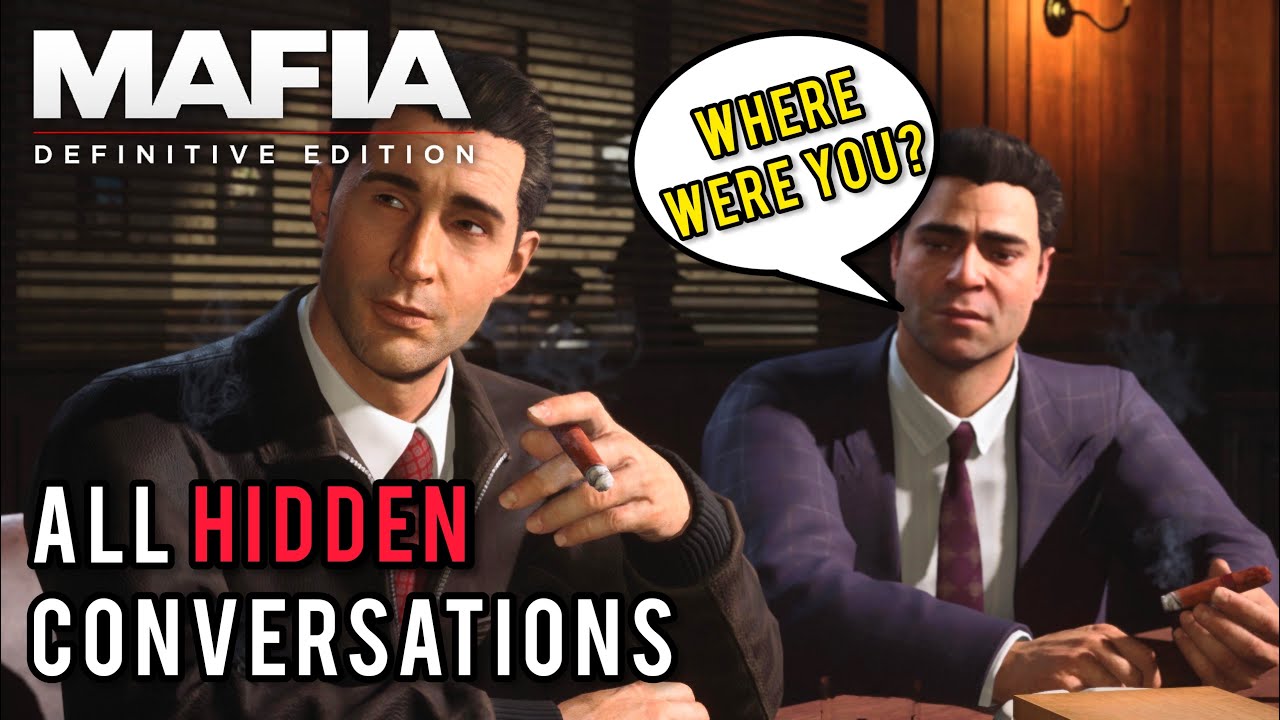 Dialogue You Probably Missed In Mafia: Definitive Edition - All Missable Salieri's Bar Conversations