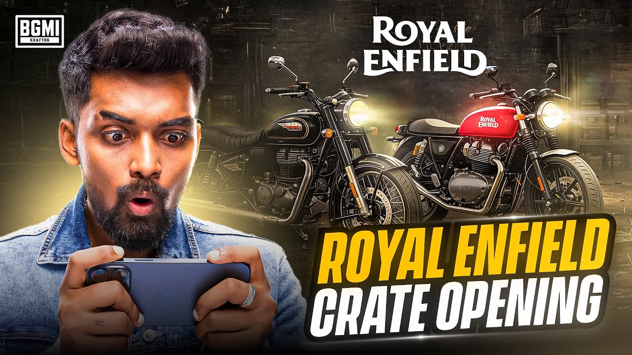 BGMI LIVE Royal Enfeild Crate Opening | BGMI LIVE KANNADA