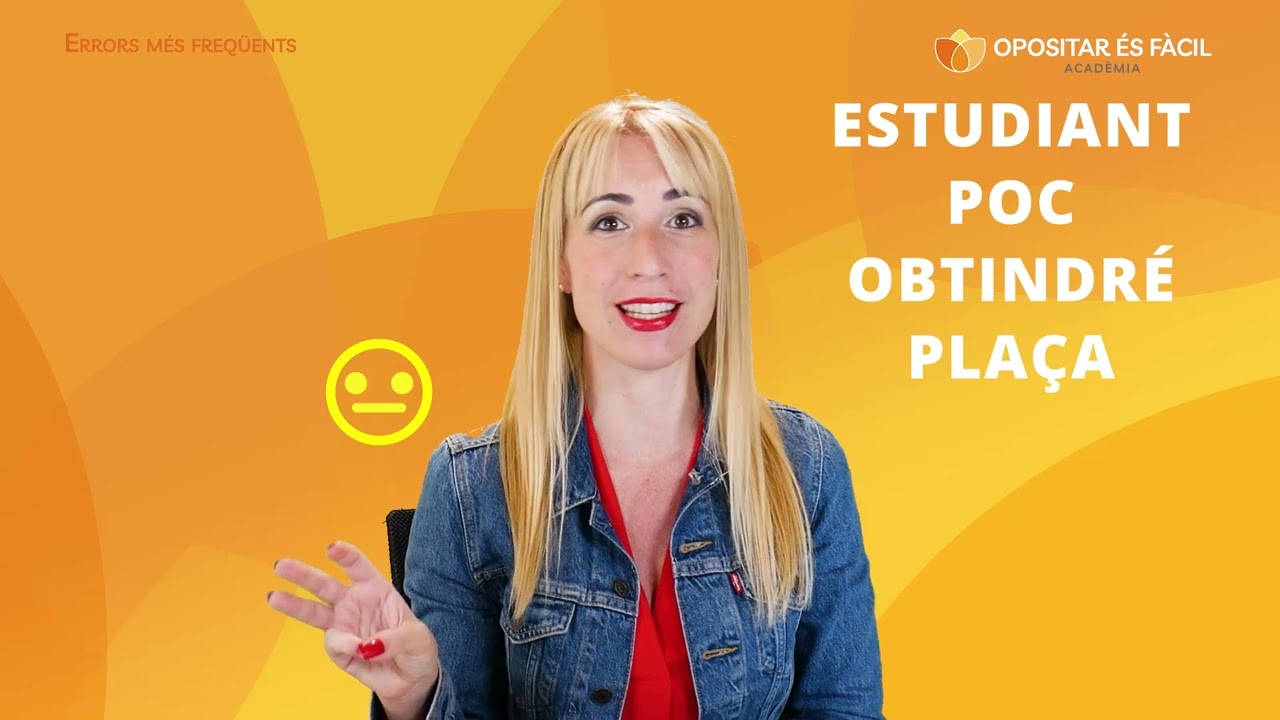 Errors més freqüents dels opositors i opositores