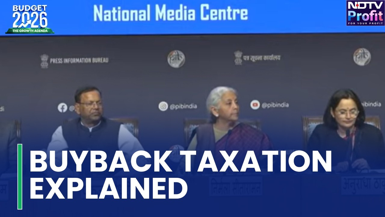Why The Govt Changed Buyback Taxation In Budget 2026? FM Sitharaman's Team Explains