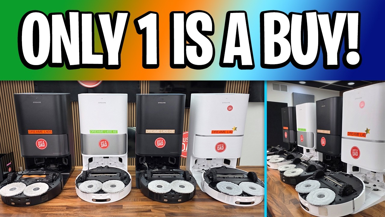 Dreame L40 vs L40S, AE & CE | Best Robot Vacuum Pick?