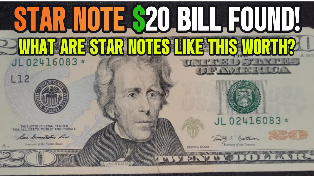 Найдена 20-долларовая купюра Star Note — поищите в банкомате, чтобы узнать о её стоимости и редко...