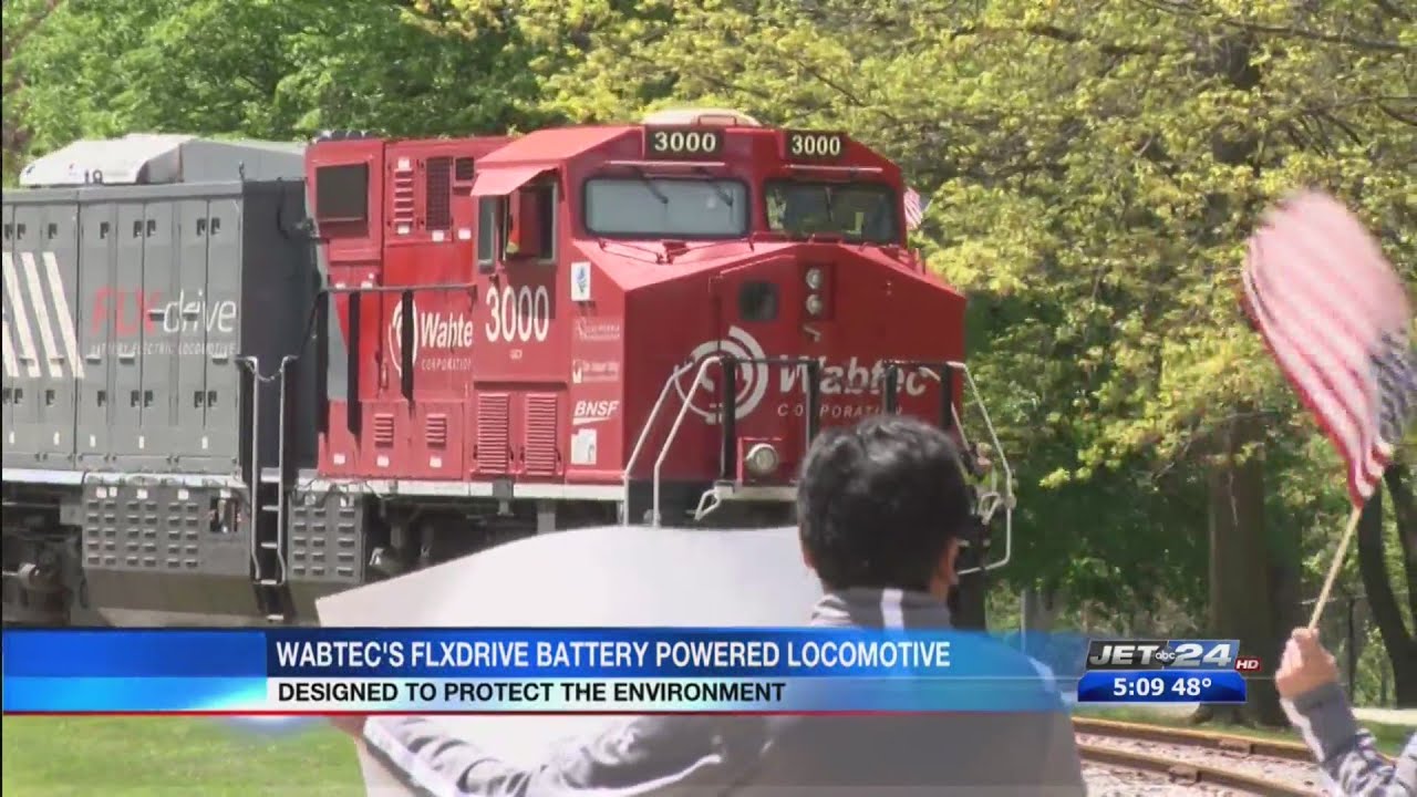 Wabtec introduces battery powered locomotive to help reduce fuel energy