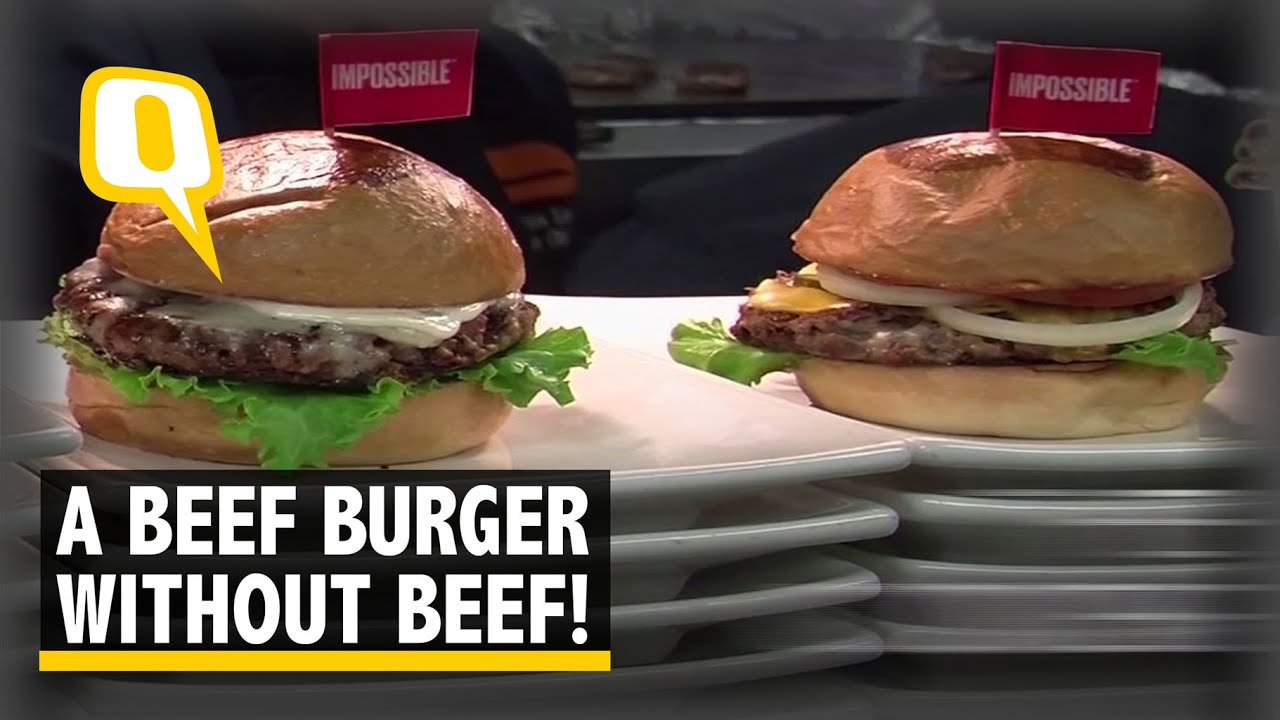 'Impossible'! No It's Possible! Here's a Beef Burger without Beef