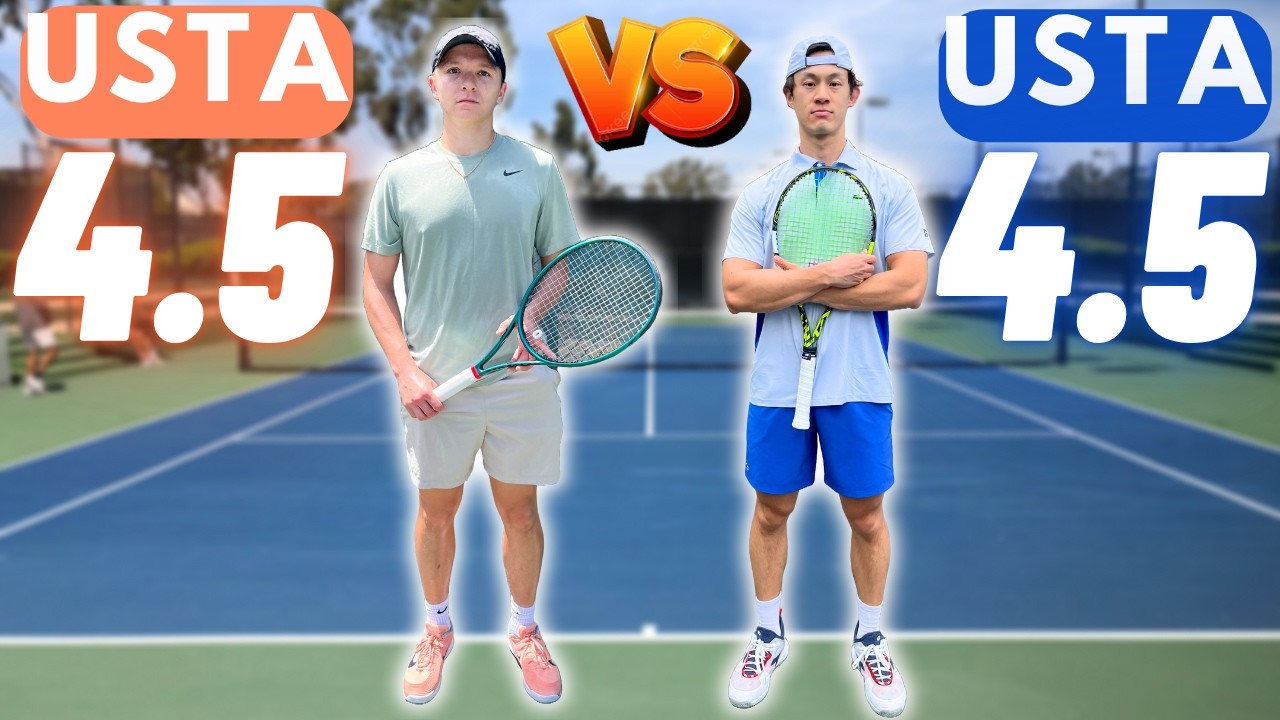 Is he the best USTA 4.5 in the NATION?!