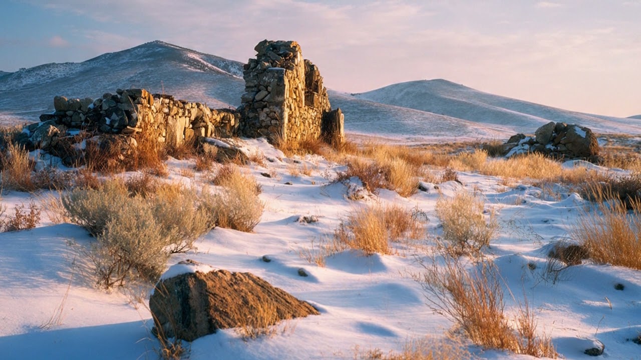 Medieval Snow Music: Relaxing Winter Forest Ambiance