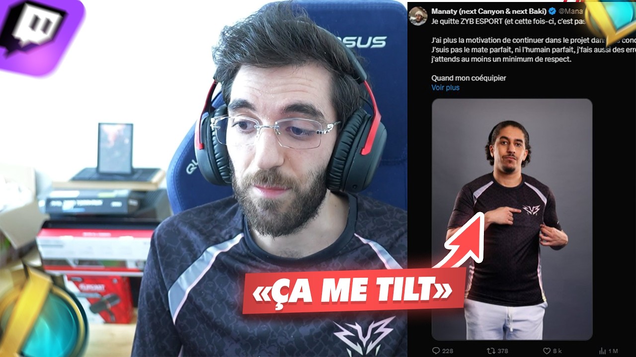 Nisqy parle du D&Eacute;PART DE MANATY et Adam donne sa version des faits