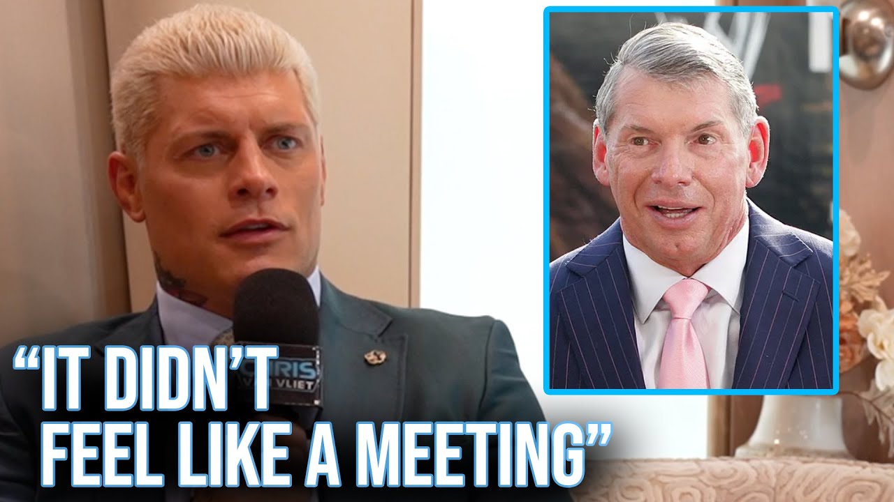 Cody Rhodes On Vince McMahon Flying To Meet With Him