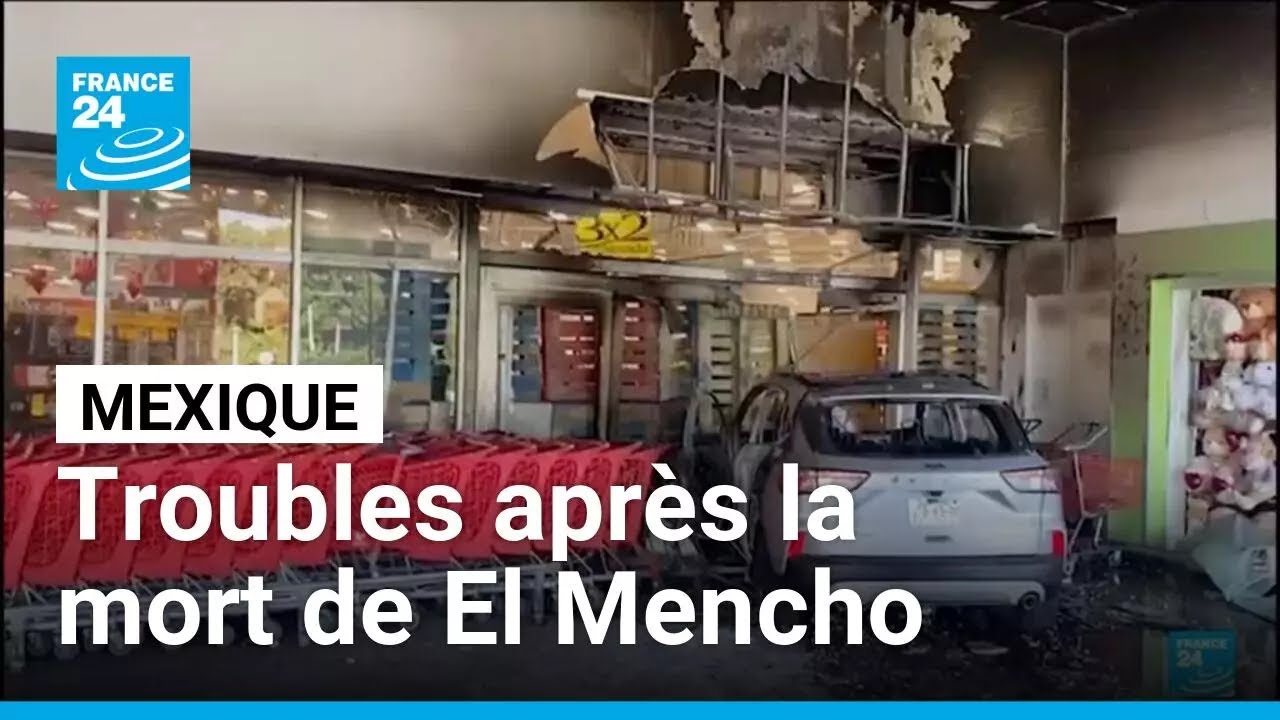 La mort de El Mencho entraîne des troubles au Mexique • FRANCE 24