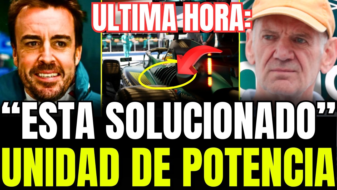 🔥¡BOMBA! AUDIO FILTRADO de ADRIAN NEWEY: REVELA QUÉ PASA con la UNIDAD de POTENCIA y SUENA MUY GRAVE