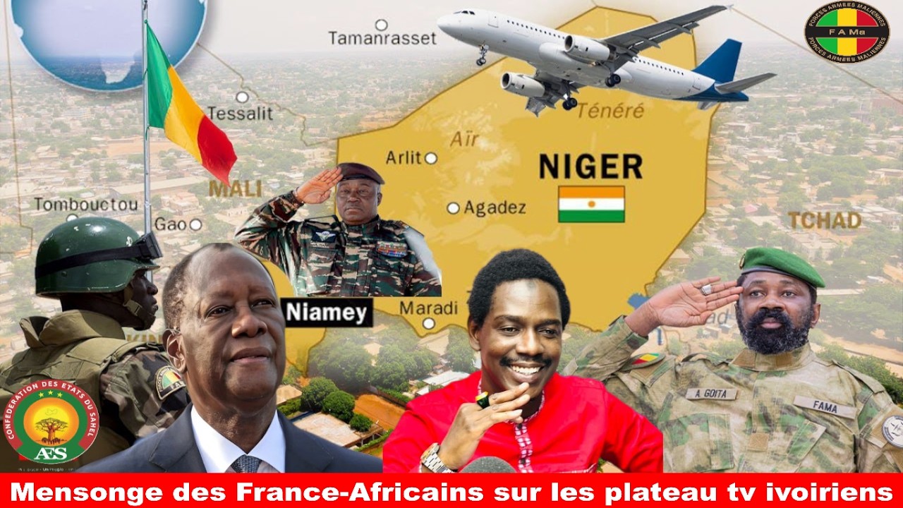 Mensonge des France-Africains sur les plateau tv ivoiriens après la sortie de Tiani