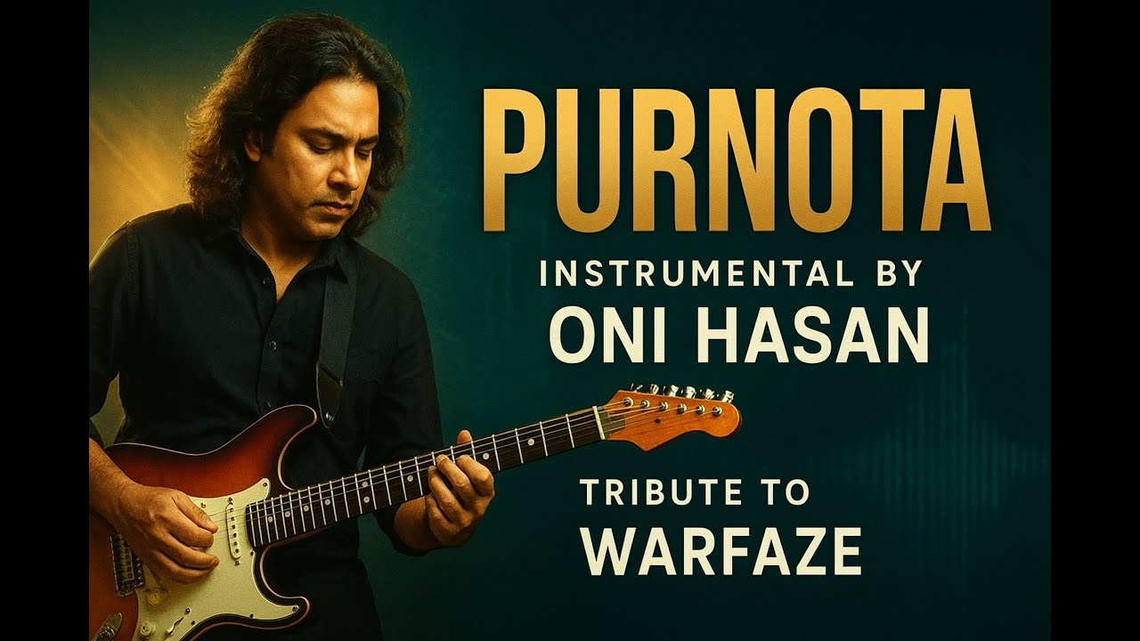 Purnota ( Warfaze Instrumental Cover by Oni Hasan) | Emotional Guitar | Bangla Rock Tribute