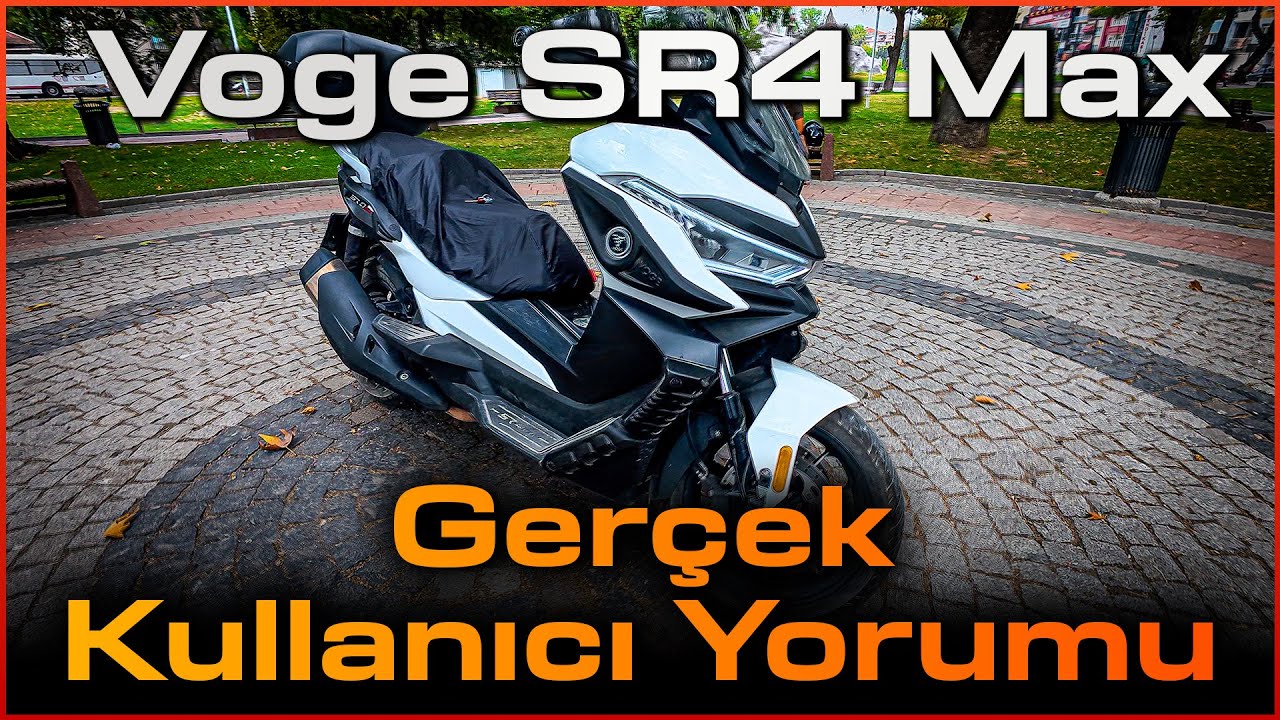 Japonlara Meydan Okuyan Scooter? | Voge SR4 Max Artıları, Eksileri Sizlerle