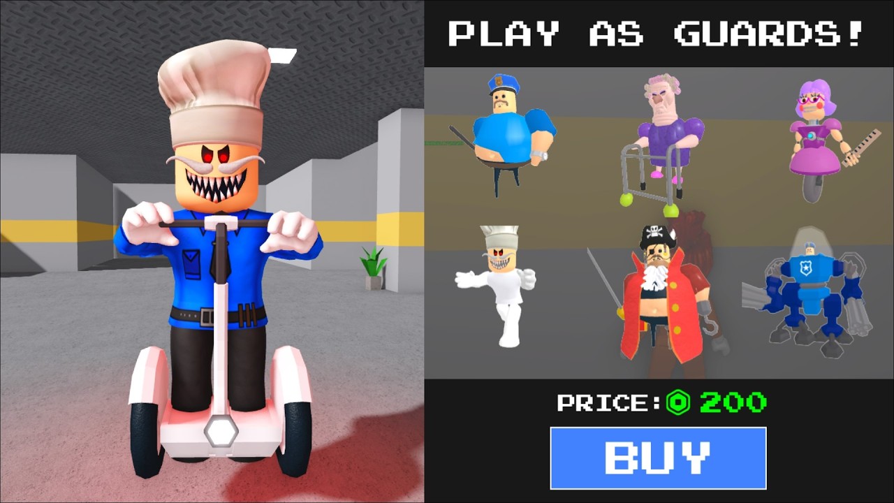 ALL MORPHS UNLOCKED - PAPA PIZZA GRUMPY GRAN BARRY MR FUNNY In BARRY PRISON RUN!