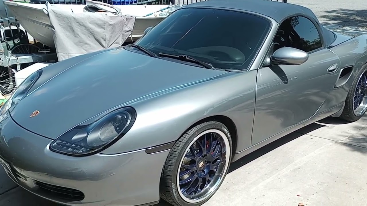 Salvage Porsche Boxster build...Final Result.
