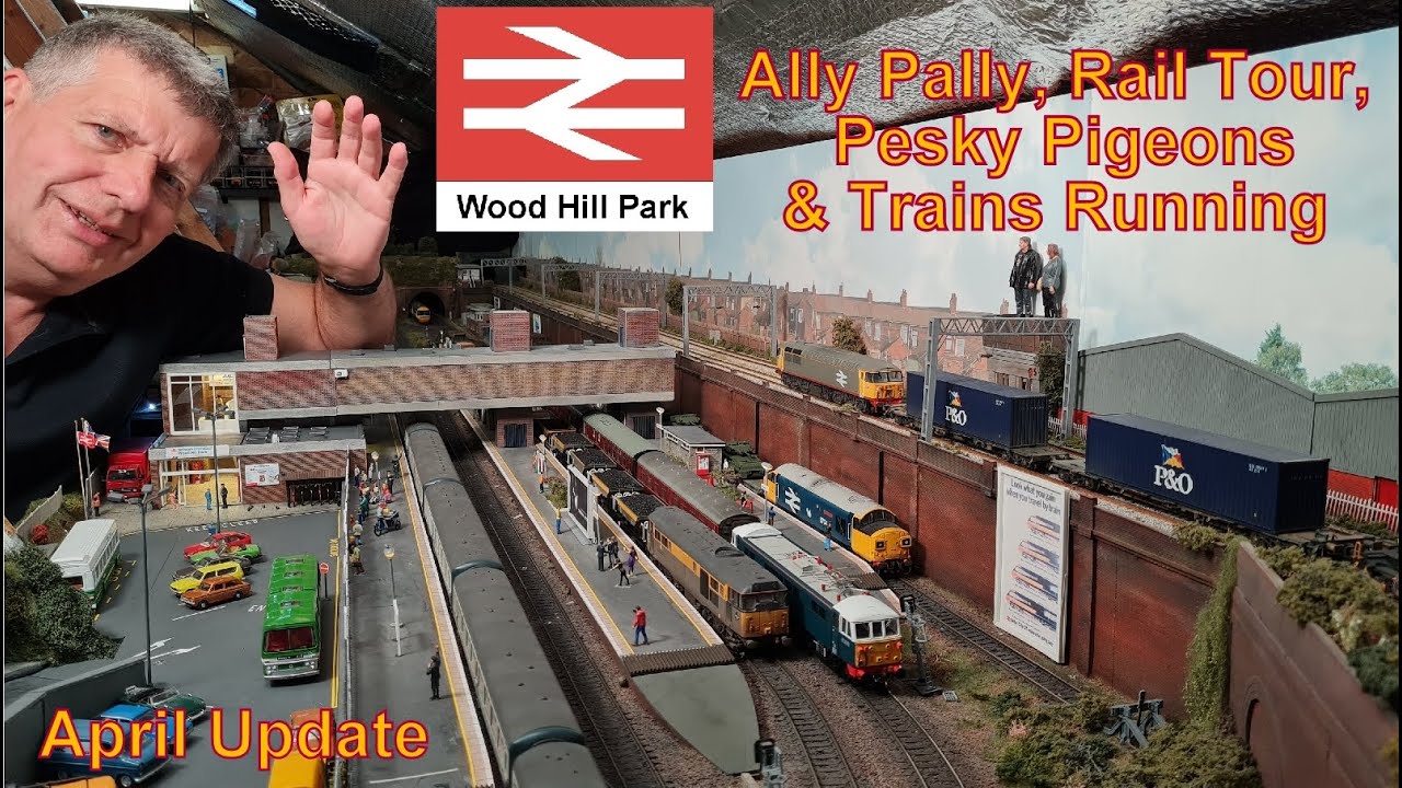 Ally Pally, Rail Tour, Pesky Pigeons & Trains Running. 97