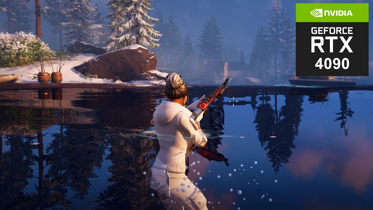 Fortnite на максимальных настройках (RTX 4090)