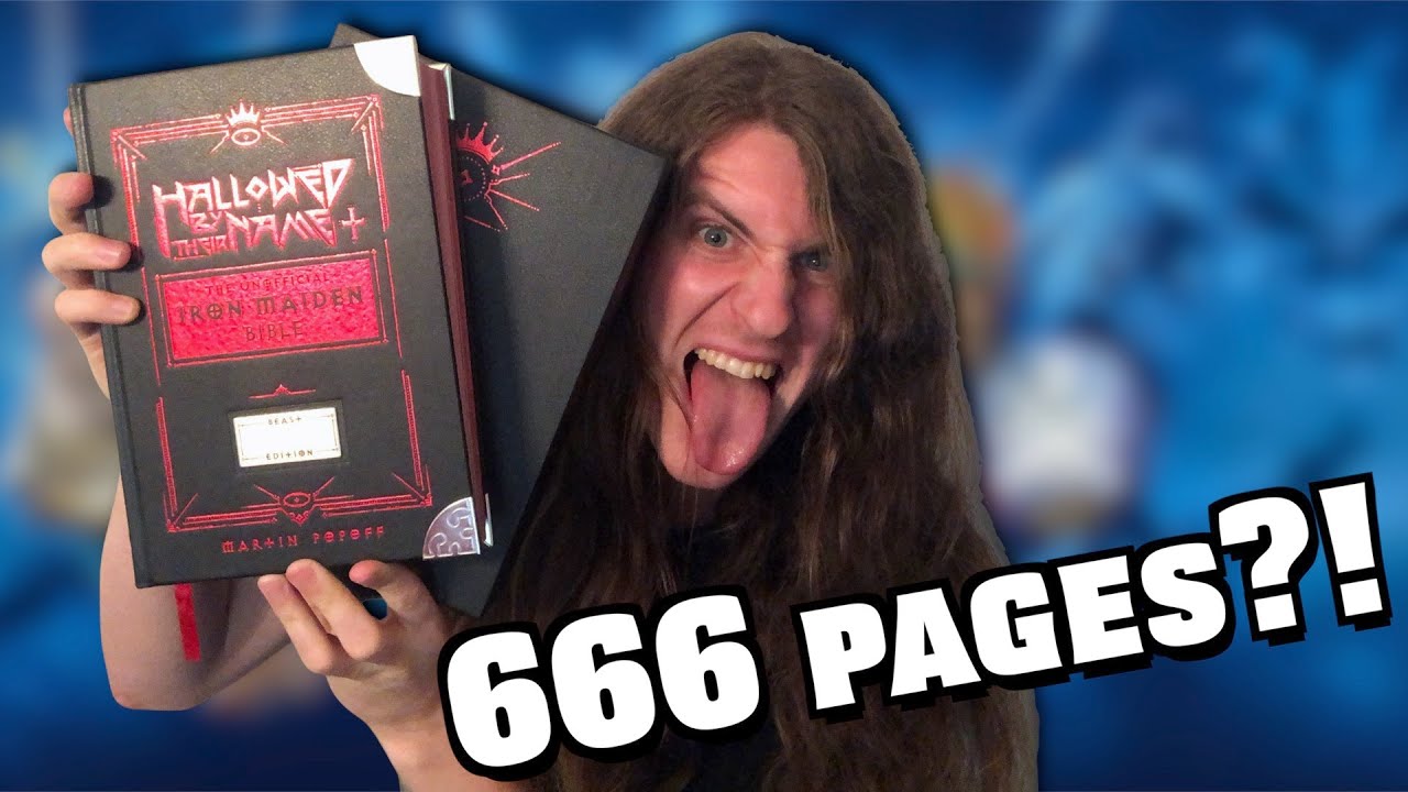 Dissecting This BEAST of An Iron Maiden Book!!