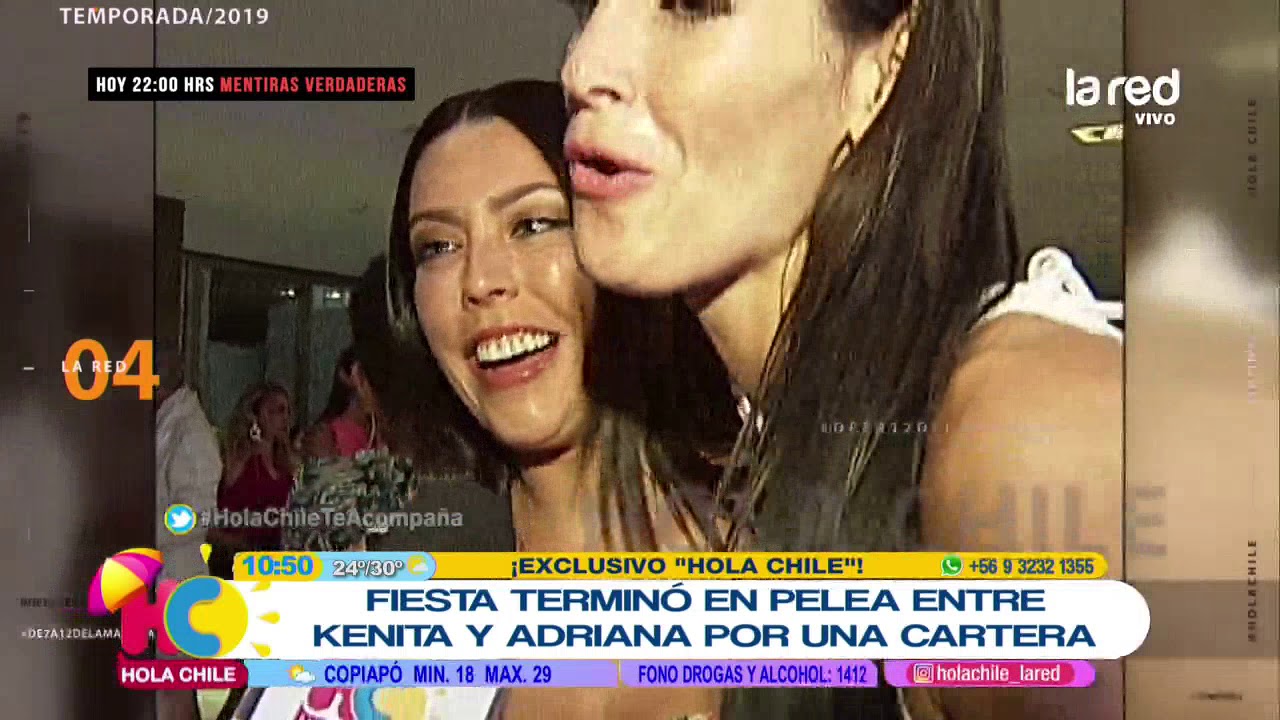 Todo por Louis Vuitton: Hola Chile capt&oacute; tenso encuentro entre Adriana Barrientos y Kenita Larra&iacute;n