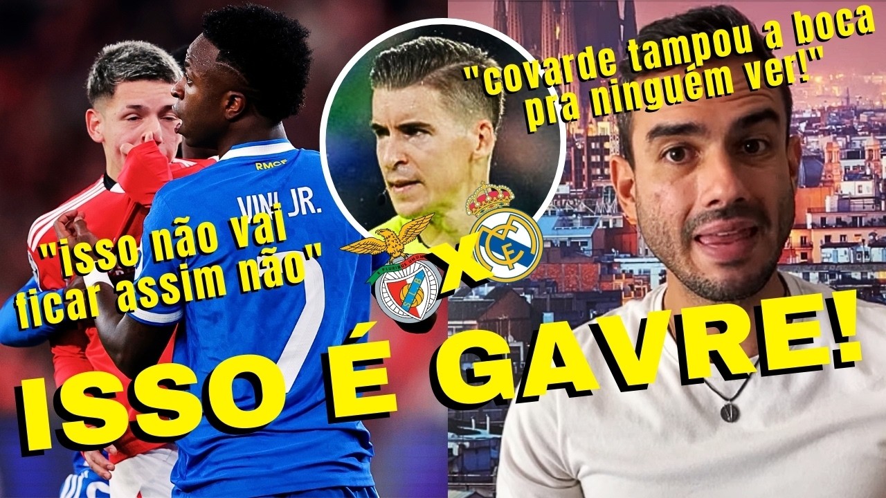 🔥 VINI JR SOFRE RACISMO E AINDA LEVA AMARELO E NINGUÉM É PUNIDO, ISSO É GRAVE!