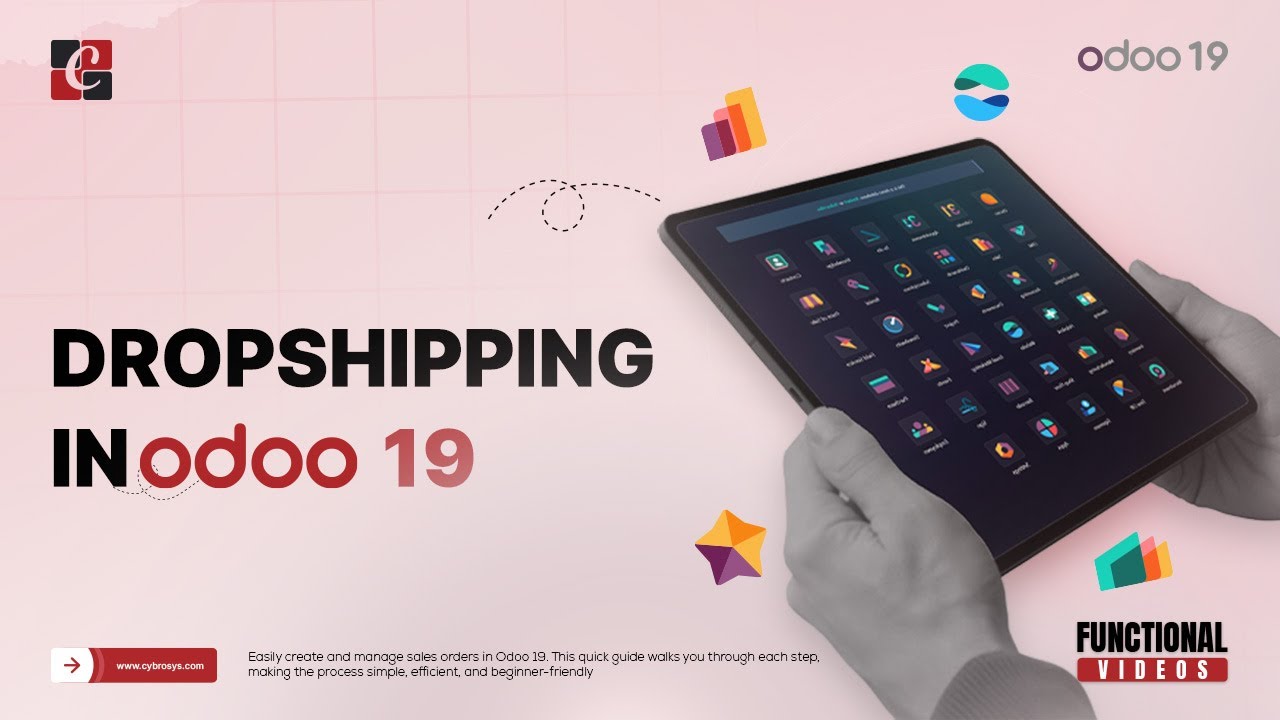 Дропшиппинг в Odoo 19 | Новые функции и советы в Odoo 19 | Функциональные руководства по Odoo 19