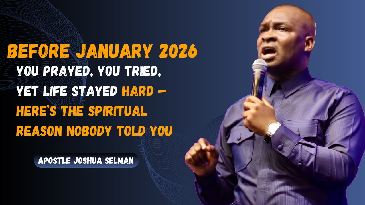 Cancel Struggles Before January 2026! Activate Divine Favour | Apostle Joshua Selman