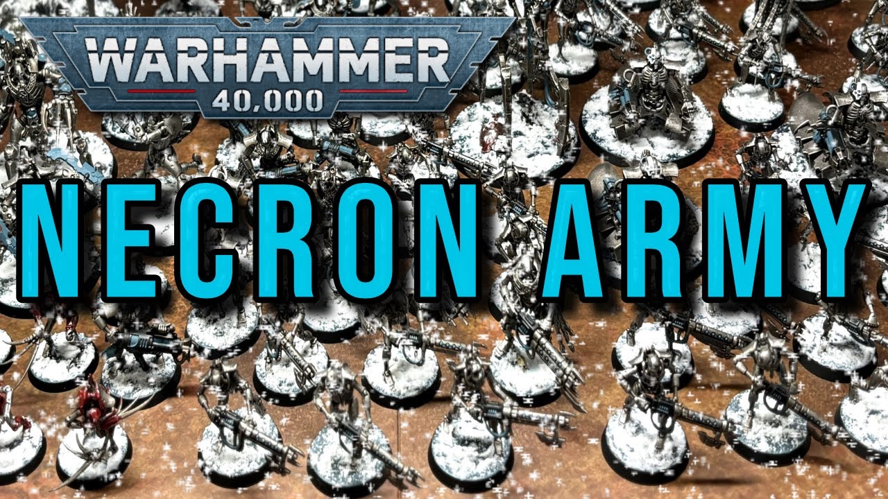 Warhammer 40K Necron Army Showcase