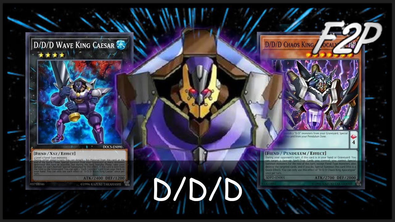 F2P D/D/D feat. Doom King Armageddon [Yu-Gi-Oh! Duel Links]