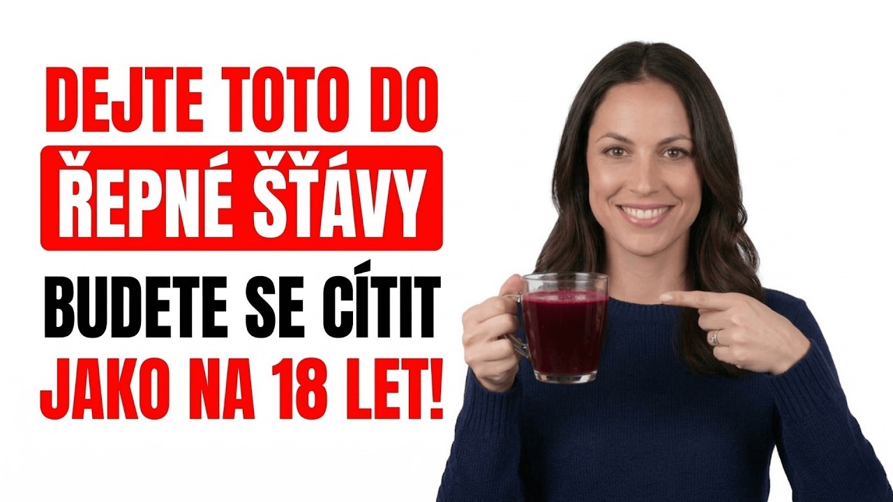 Urolog radí: Přidejte tuto jednu ingredienci do řepné šťávy a výrazně zlepšete prokrvení
