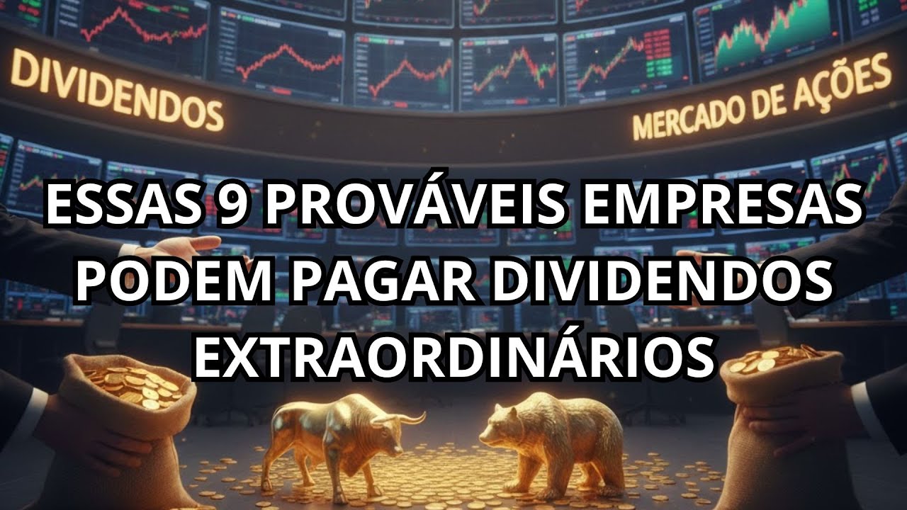 PROVÁVEL DISTRIBUIÇÃO DE DIVIDENDOS EXTRAORDINÁRIOS PARA O FINAL DO ANO E COM ALTO YIELD?