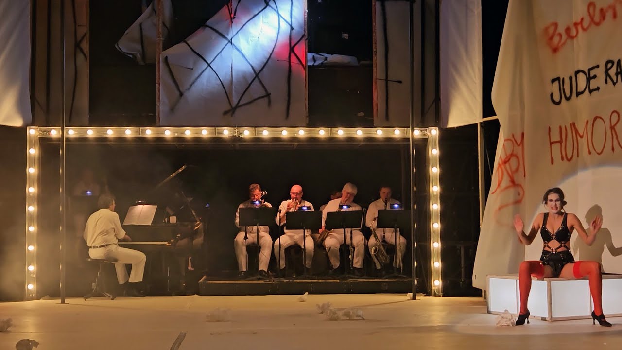 Cabaret - děkovačka muzikálu - Divadlo Bez zábradlí 2025