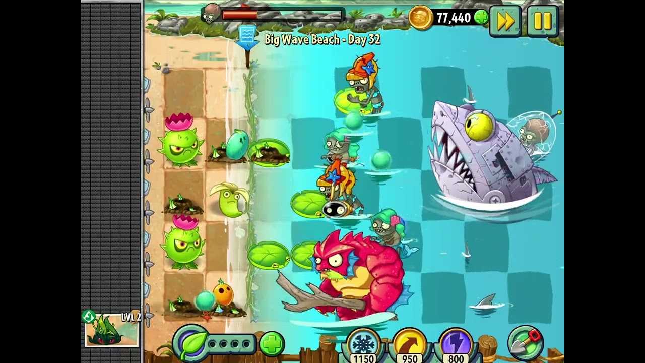 Big Wave Beach boss level/last level (3rd New best)