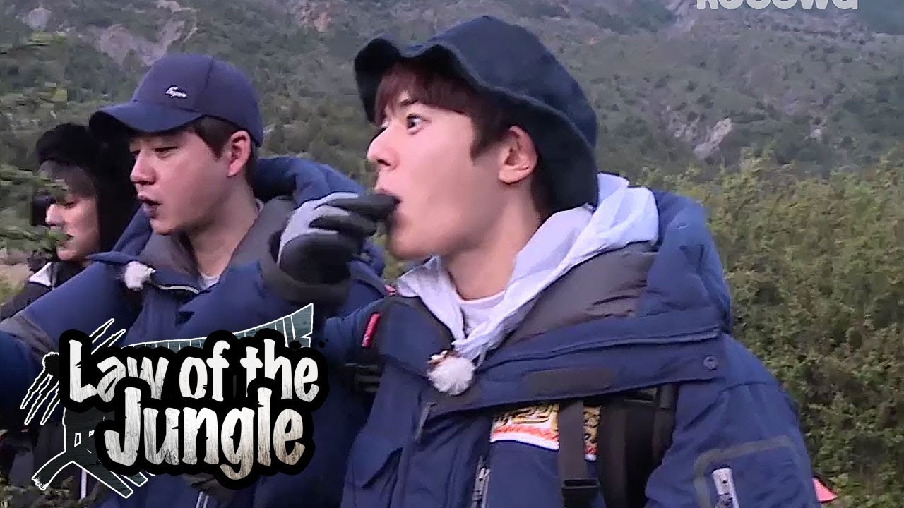 ZEA Dongjun's First meal of the Day : Wild Berry [Law of the Jungle Ep 303]