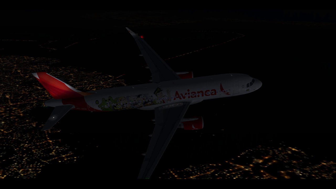 AVIANCA Brazil O68524 A320-200 PR-OCN São Paulo (GRU) - Santiago de Chile (SCL)
