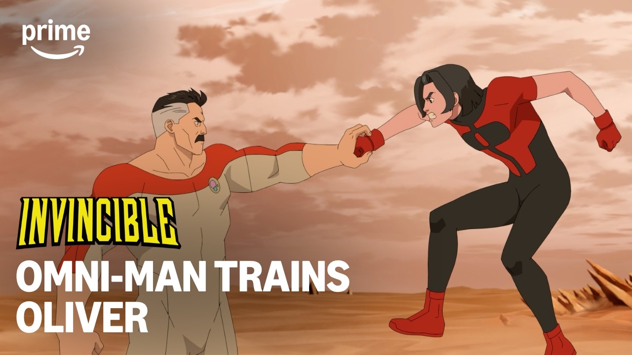 Nolan Trains Oliver | Invincible | Prime Video