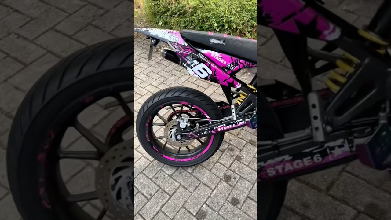 Derbi Senda 50 x-treme 🩷#derbisenda #supermoto #50ccm #moped #girl