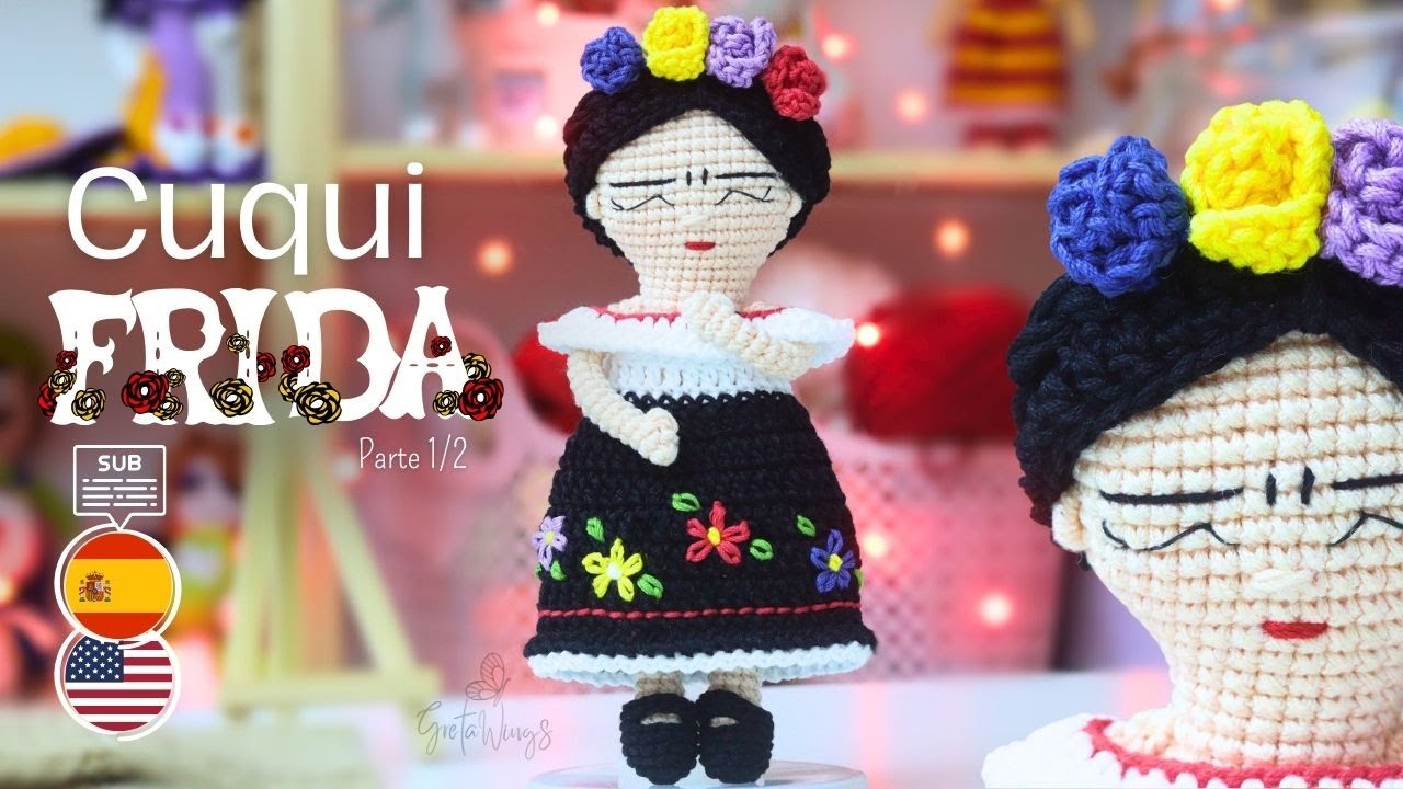 Teje tu Cuquifrida desde Cero Cuerpo Base Amigurumi y Materiales que necesitas Parte1 @gretawings