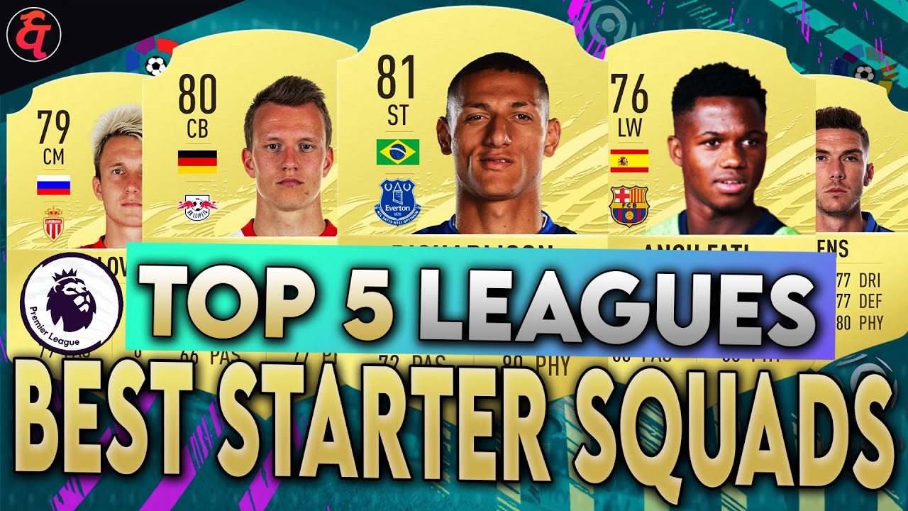 FIFA 21 - Top 5 Leagues STARTER team&ndash; FIFA 21 Ultimate Team BEST Overpowered Starter squad in FUT