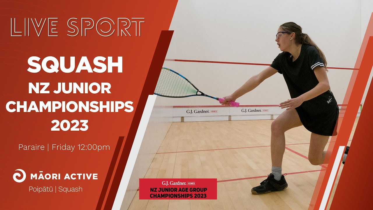 Squash | The New Zealand Junior Age Group Championships | Day 1