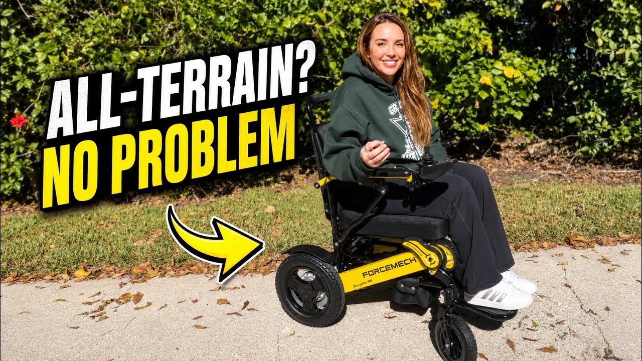 Forcemech Navigator Pro Powerchair - Best powerchair for rough terrain!