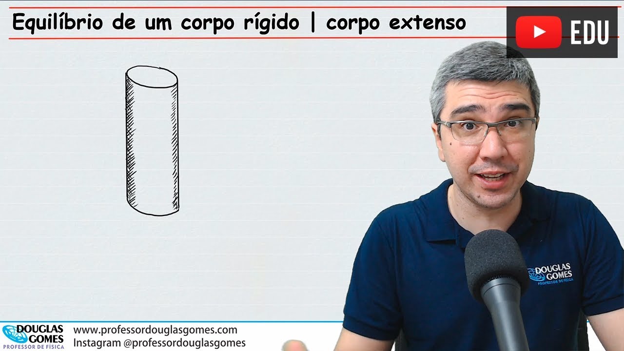 Equilíbrio de corpo extenso rígido | estática